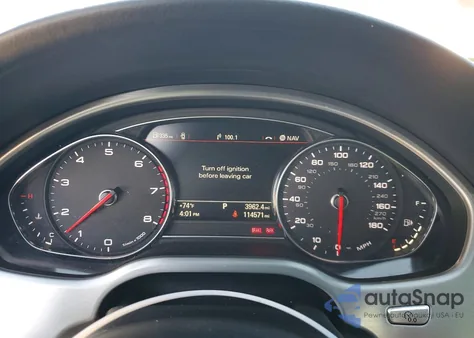 2015 Audi A8 Quattro из США, поврежденный, VIN WAUJGAFD7FN024210